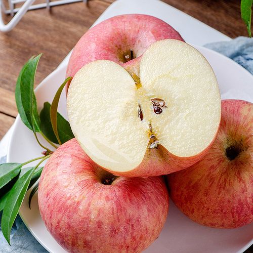 红富士苹果水果新鲜当季整箱营口红苹果脆甜应季苹果苹果5斤包邮
